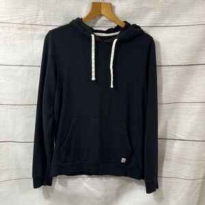 Women's black Marine Layer hooded sweatshirt size Medium